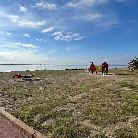 Duplex Vue A Cap Coudalere, Piscine Et Parking Le Barcarès