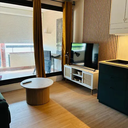 Duplex Vue A Cap Coudalere, Piscine Et Parking Apartment Le Barcares