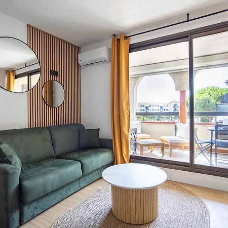 Duplex Vue à Cap Coudalère, Piscine Et Parking Appartamento *