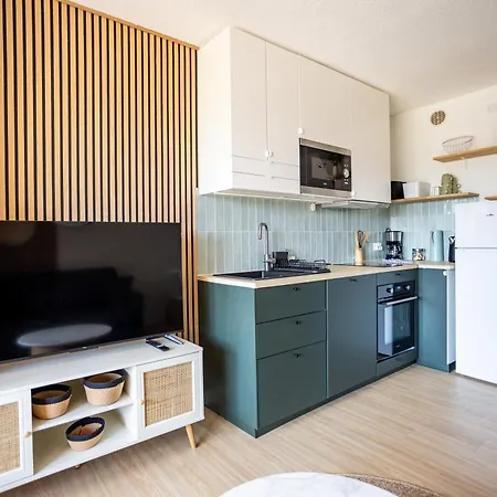 Duplex Vue à Cap Coudalère, Piscine Et Parking Appartamento Le Barcarès